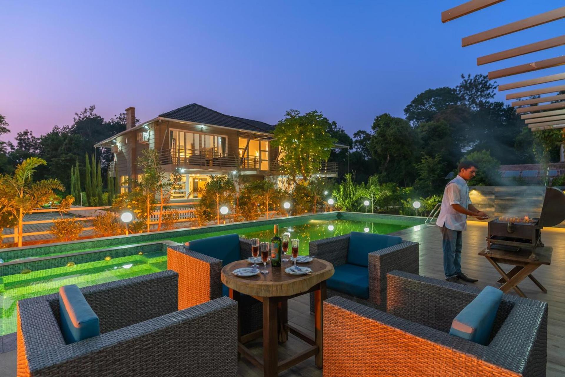 Coffee & Mist Luxury Villa- Comp Breakfast, Pool, Lounge, And Coffee Estate By Stayvista Madikeri Exteriér fotografie